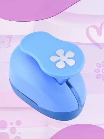 Фигурный дырокол 2,5 см Пятилистник