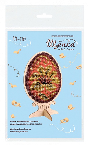 Бисерное яйцо. Хохломская роспись