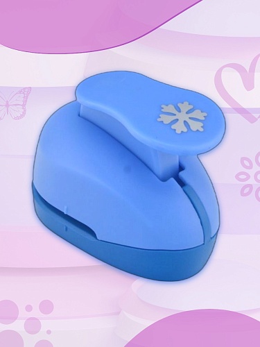 Фигурный дырокол 1.6 см Снежинка