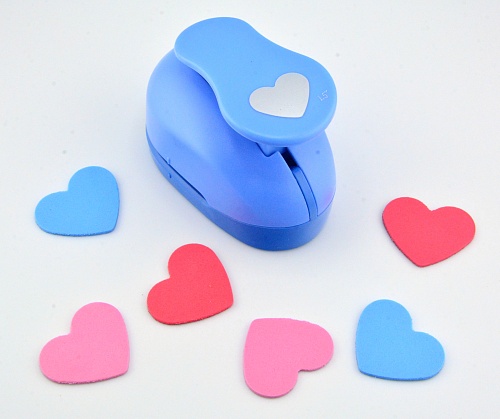 Фигурный дырокол 3,7 см Сердце