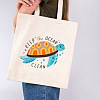 Раскраска на сумке Чистый океан