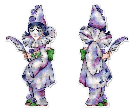 вышивка магнитов Пьеро