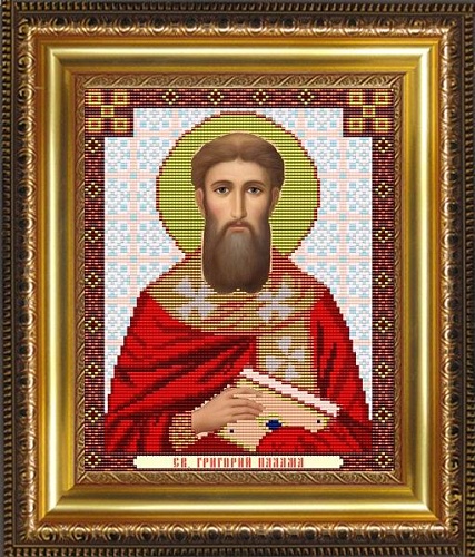 Схема для вышивания бисером "Св.Григорий Палама"