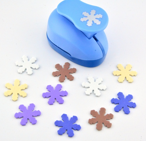 Фигурный дырокол 2,5 см Снежинка-2