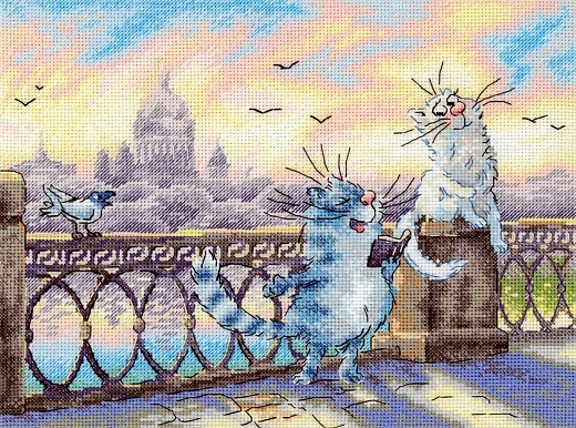 Набор для вышивания На берегу Невы