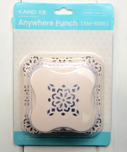 Магнитный дырокол 3.8 см Узор