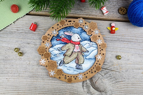 Миниатюра. По речному льду