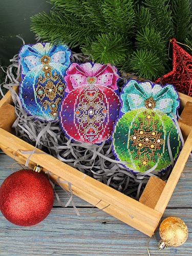 Елочный шар. Волшебство леса