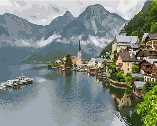Туристическая деревенька в Альпа