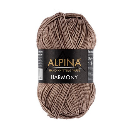 Пряжа ALPINA "HARMONY" 10 шт. в упак. цвет №03 св.коричневый