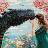 Девушка с драконом
