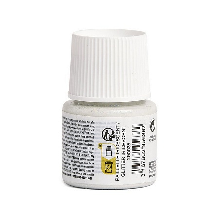 Краска по коже Setacolor 45 мл цв. Иридисцентный с глиттером