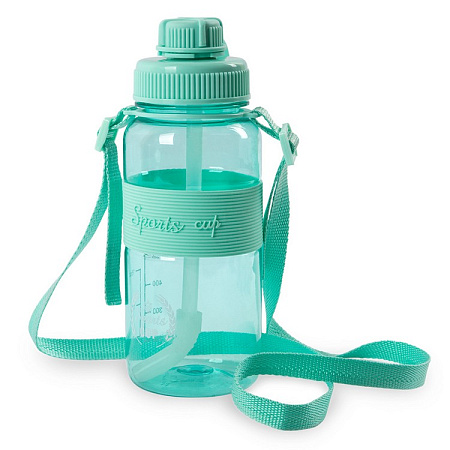 Бутылка пластиковая 800 мл №02 зеленый