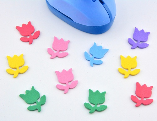 Фигурный дырокол 2,5 см Цветочек