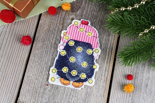 Новогодний пингвин