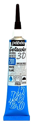Контур по ткани для создания "жемчужин" Setacolor 3D 20 мл