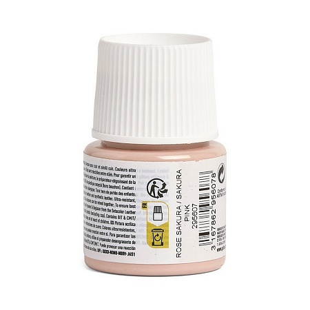 Краска по коже Setacolor 45 мл цв. Розовая сакура