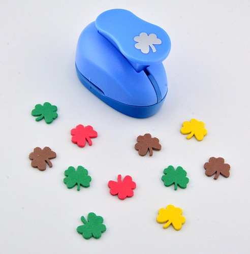 Фигурный дырокол 1.6 см Клевер