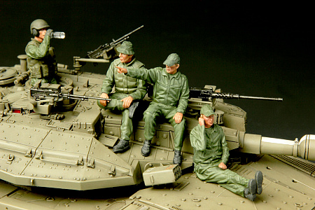 Сборная модель Танкисты IDF Tank Crew