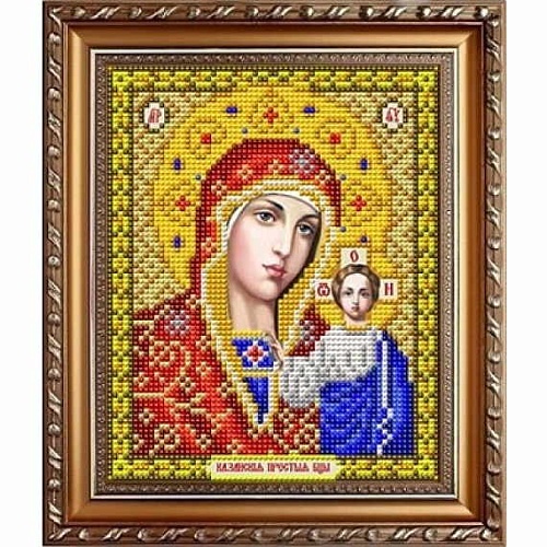 Казанская в золоте