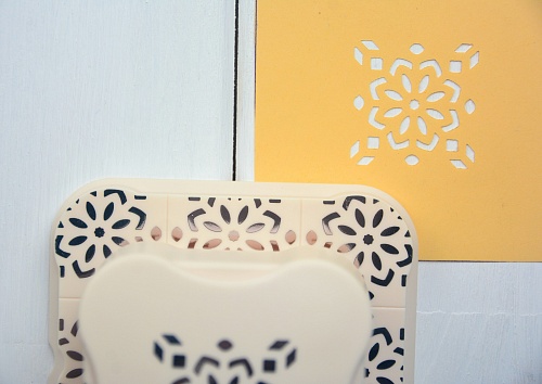 Магнитный дырокол 3.8 см Узор