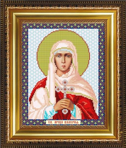 Схема для вышивания бисером "Св.Мученица Валерия"