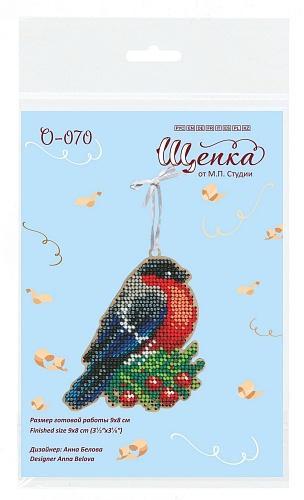 Ёлочная игрушка. Снегирь