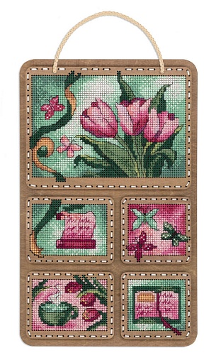 Весенний коллаж