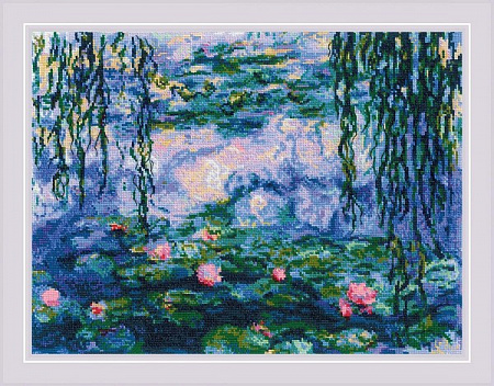 Водяные лилии» по мотивам картины К. Моне
