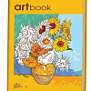 Записная книга-раскраска ARTbook. Импрессионизм (желтая) ст.96