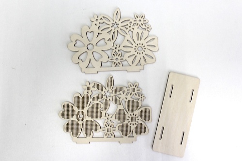 Салфетница. Цветочная поляна