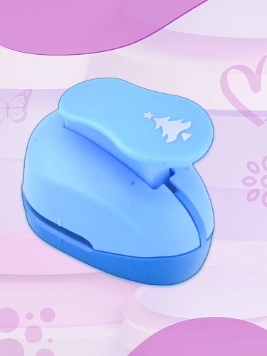 Фигурный дырокол 1.6 см Ёлочка-3