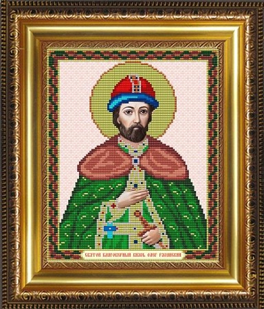 Схема для вышивания бисером "Св. Преподобный Князь Олег"