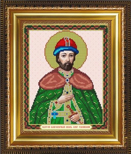 Схема для вышивания бисером "Св. Преподобный Князь Олег"