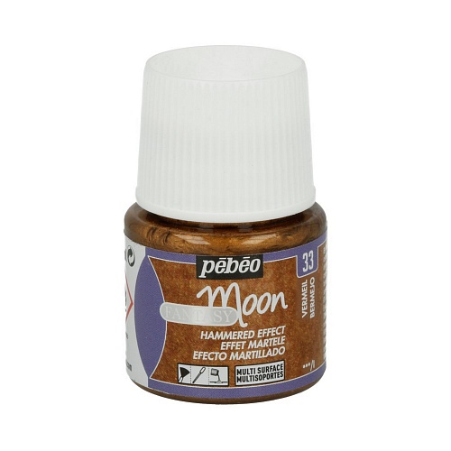 Краска по стеклу и керамике Fantasy Moon с фактурным эффектом 45 мл, цв. под бронзу