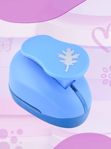 Фигурный дырокол 2,5 см Листик