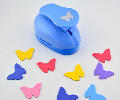 Фигурный дырокол 3,7 см Бабочка