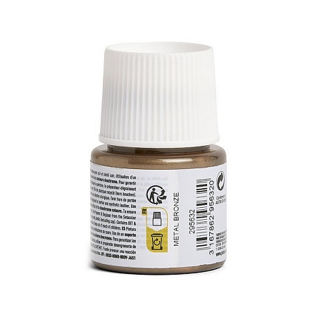 Краска по коже Setacolor 45 мл цв. Бронзовый металлик