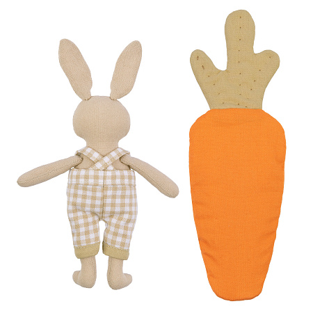 набор для шитья куклы Зайка в морковке