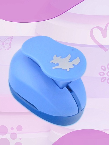 Фигурный дырокол 2.5 см Ведьмочка