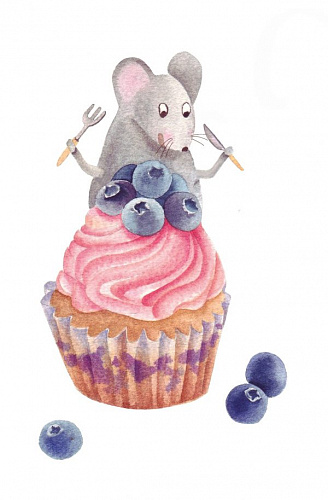 Блокнот Радужные перспективы с мышками (Вот оно, счастье!): иллюстрации Марины Потаниной ст.64