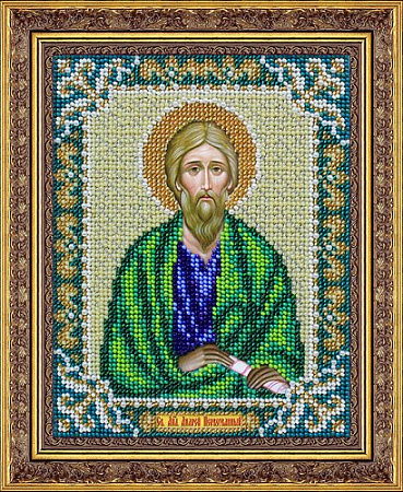 Вышивка бисером Св. Апостол Андрей Первозванный
