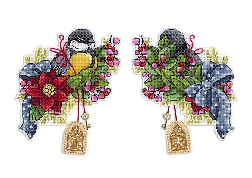 Праздничная синичка