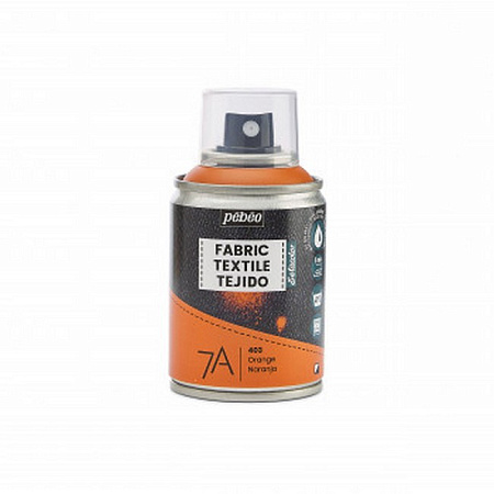 Краска для текстиля 7А Spray (аэрозоль) 100 мл цв. оранжевый