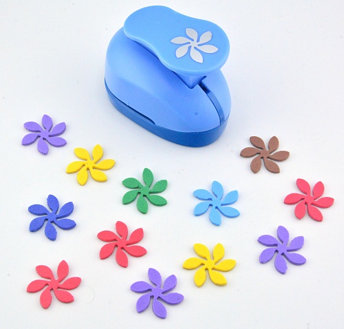 Фигурный дырокол 2,5 см Цветок