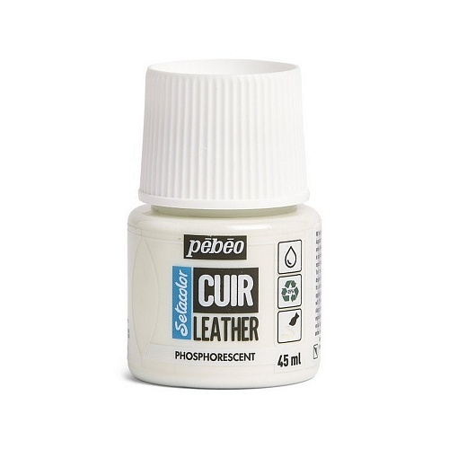 Краска по коже Setacolor 45 мл цв. Фосфоресцентный