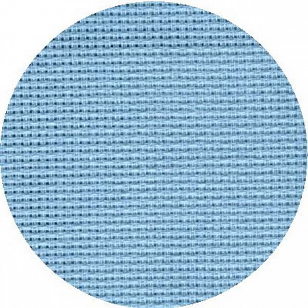 Канва крупная арт.854 (10х44кл) 40х50см цв.182 голубая