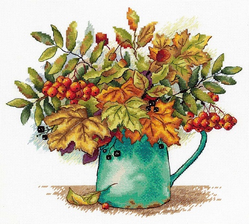 Алые гроздья рябины