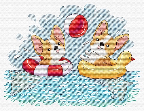 Весёлое купание