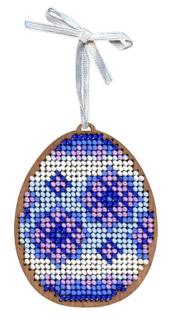 Набор для вышивания Сиреневые узоры. Яйцо